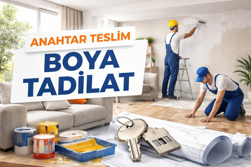 Anahtar Teslim Boya Tadilat 3 Anahtar teslim boya tadilat hizmeti uygulaması