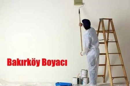 Bakırköy Boya Ustası 7 Bakırköy boya ustası, iç mekan boya ve badana çalışması yapıyor