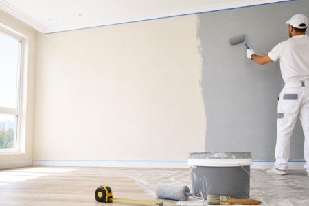50–250 m² Duvar ve Tavana Ne Kadar Boya Gider? 4 50–250 m² duvar ve tavan nekadar boya gider hesaplama yapan boya ustası