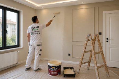 İstanbul Boya Ustası Ve Boyacı Fiyatları 2026 4 Boyacı fiyatları için profesyonel ev boyama çalışması