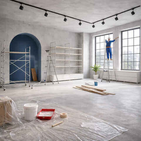 Mağaza Tadilat Boya