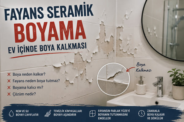 Fayans ve Seramik Boyama Hakkında Bilmeniz Gerekenler